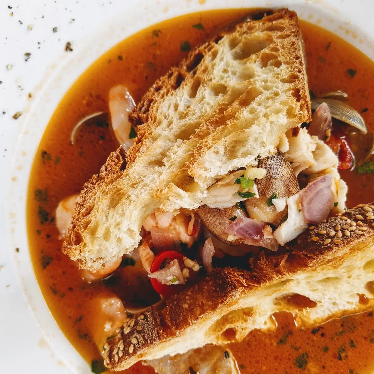 Fischsuppe