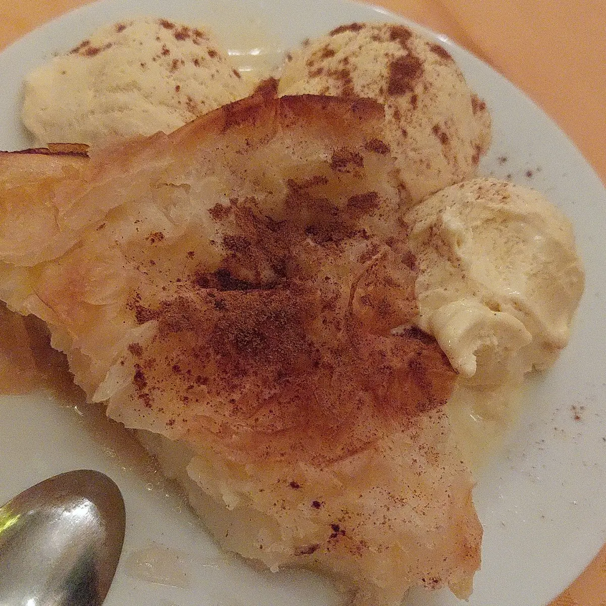 Blätterteig Mit Eis