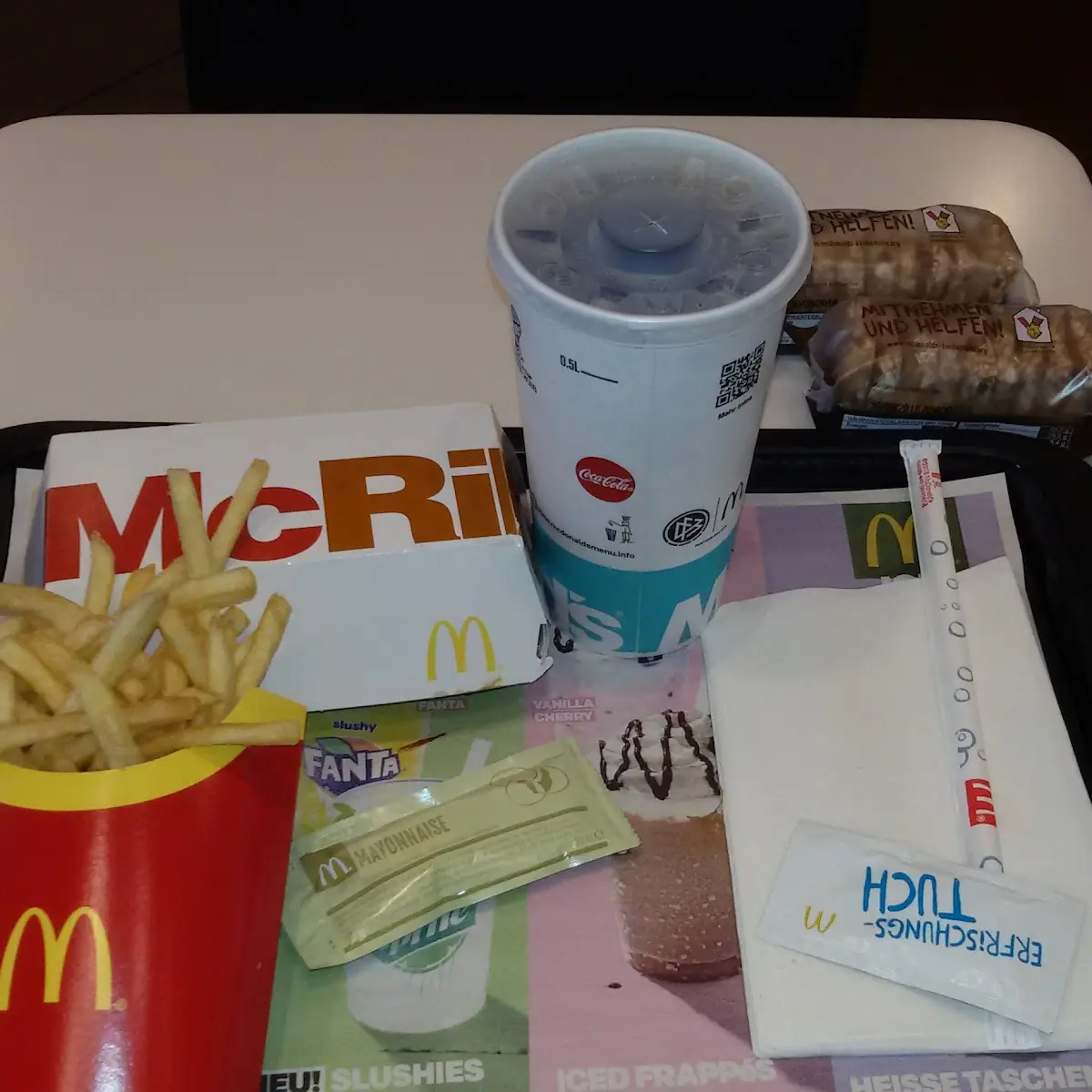 Mc RIP Menü