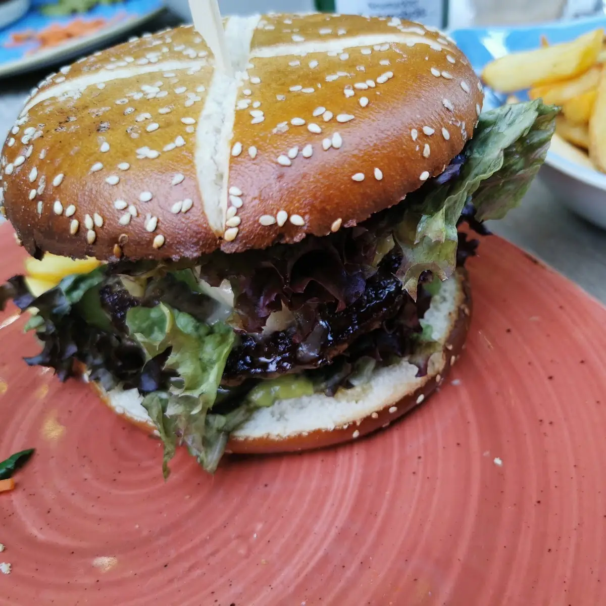 Hamburger, Schwan Mediterran Diner