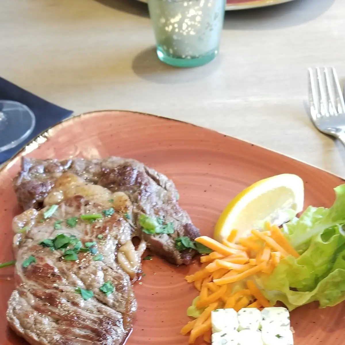Steak, Schwan Mediterran Diner