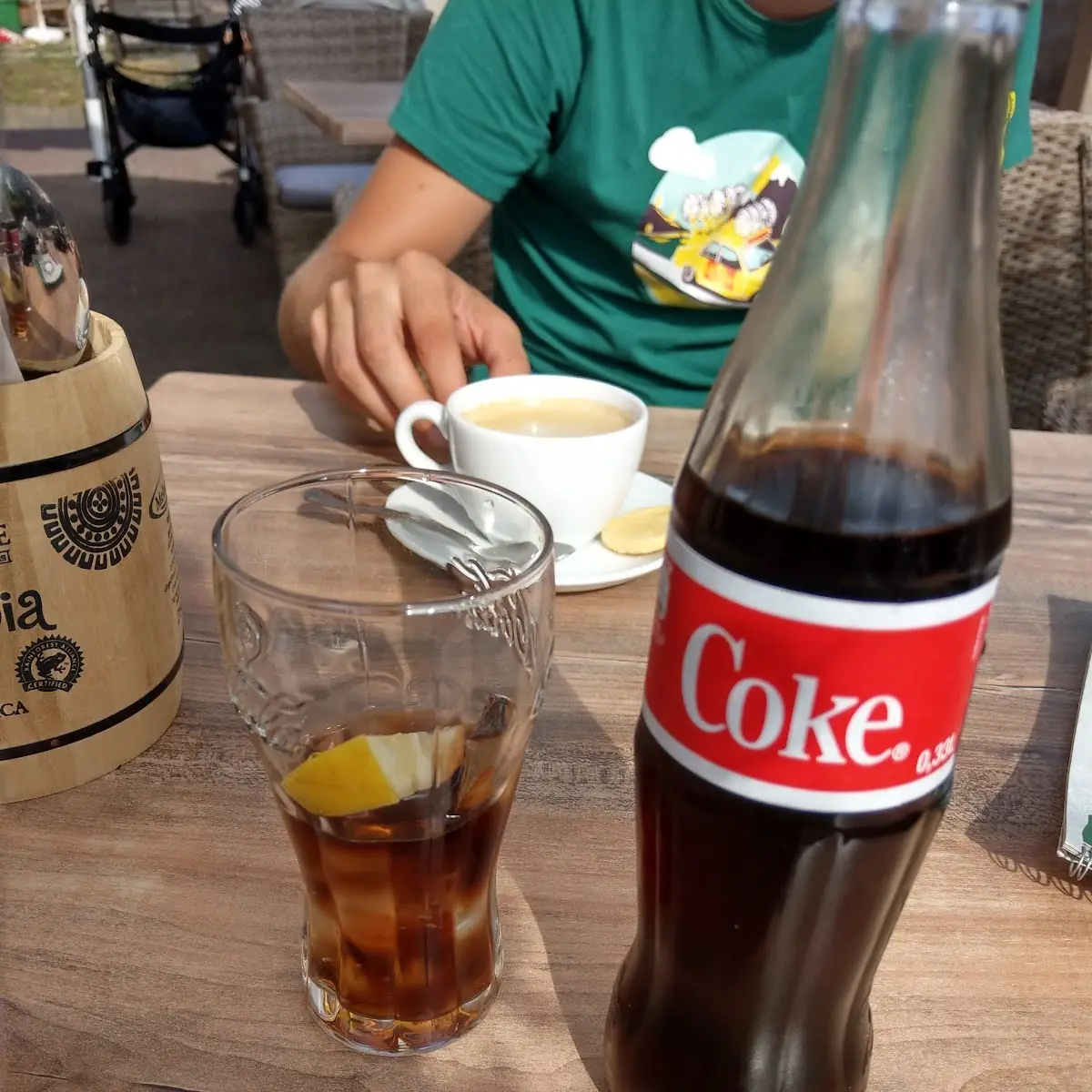 Coca Cola, Pizzeria Primavera
