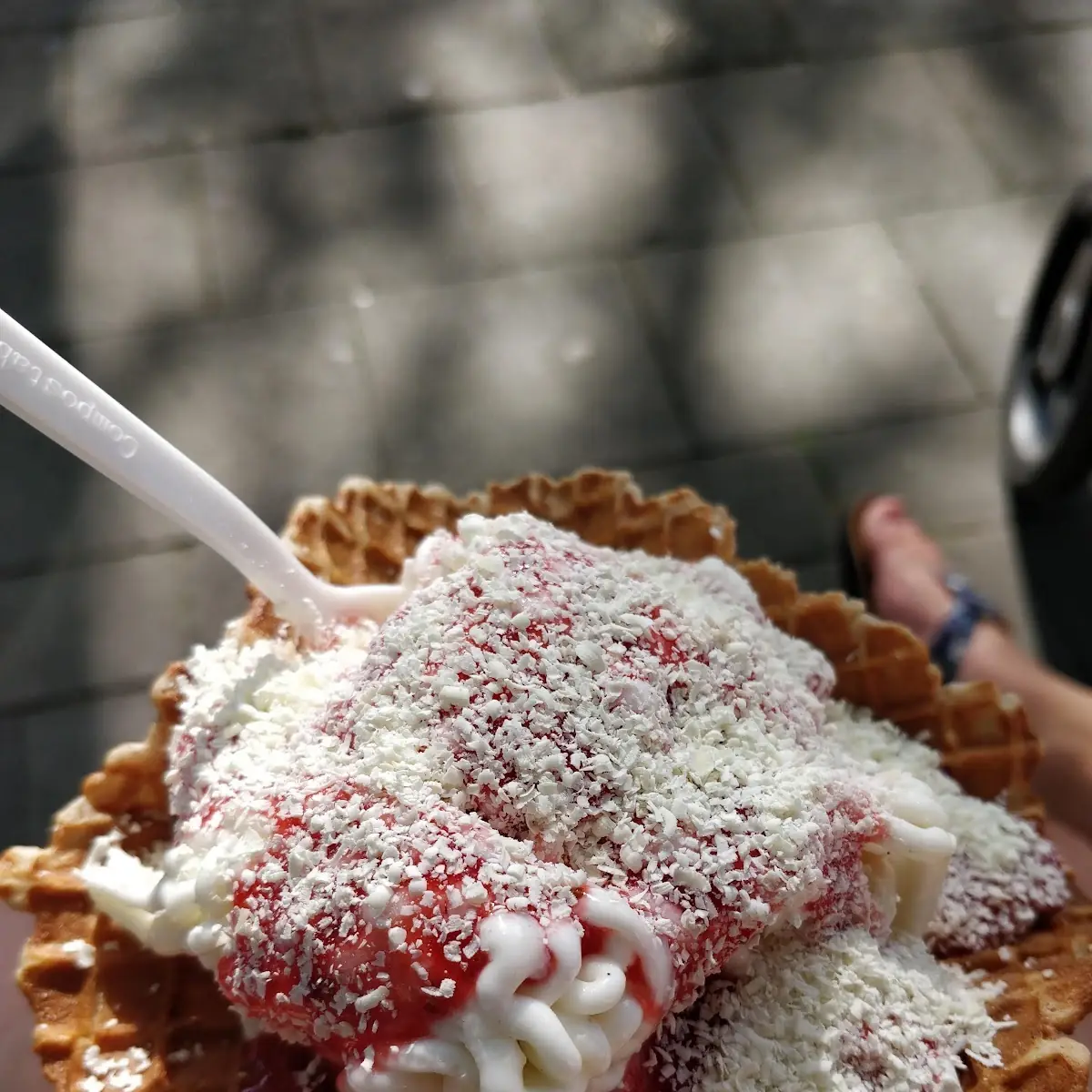 Spaghetti Eis