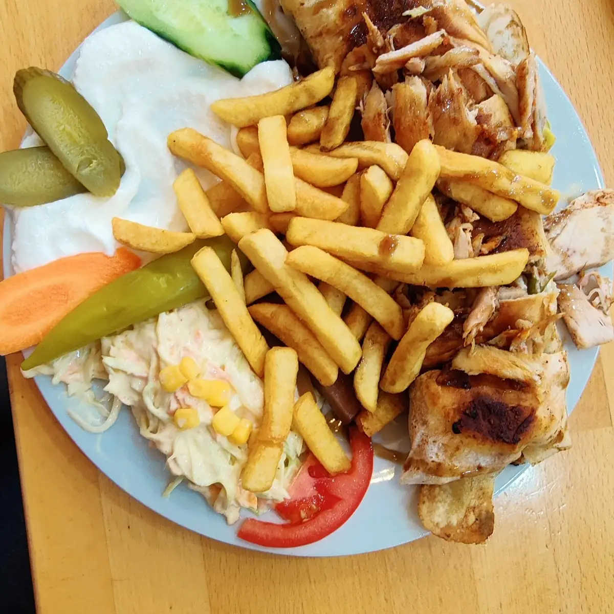 Schawarma Teller