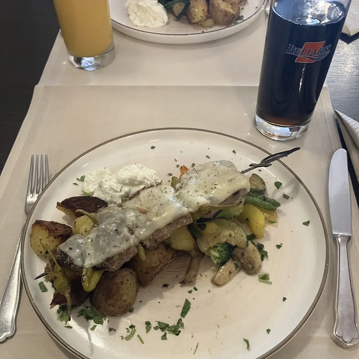 Schweinelendenspieß