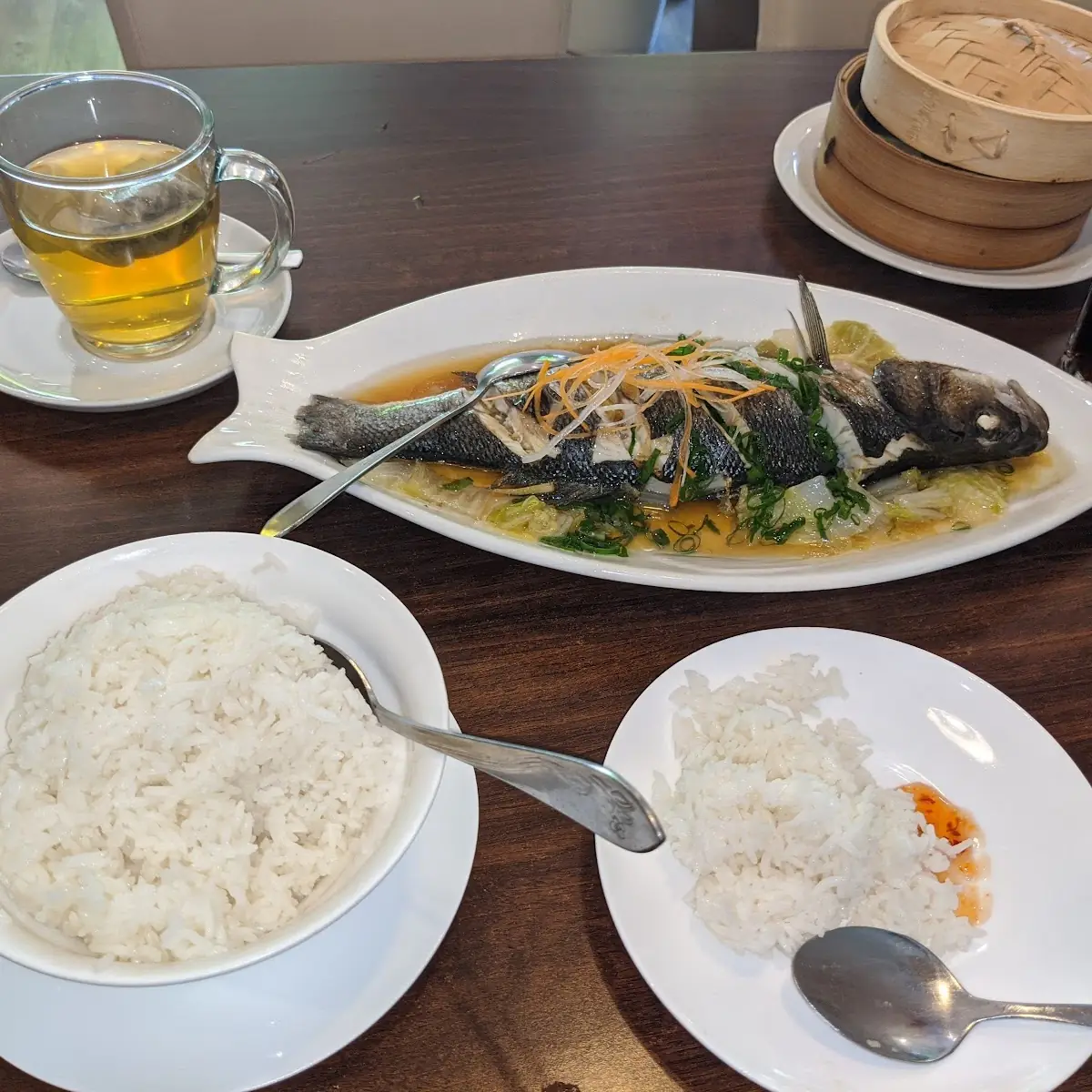 Steamed Fish