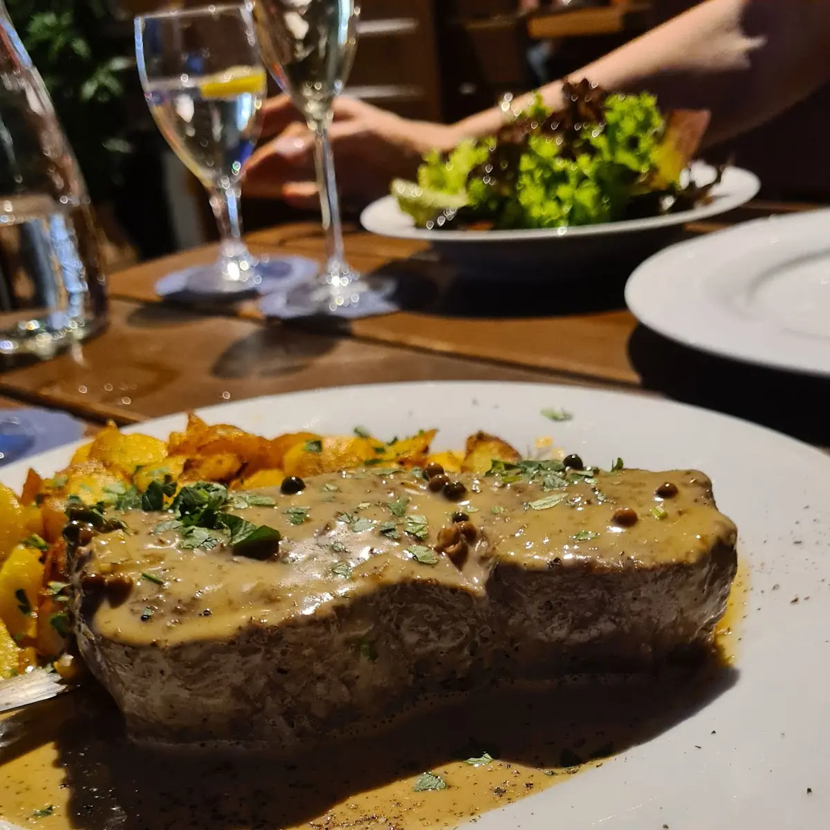 Pfefferrumpsteak, Schlemmeria Im Moos
