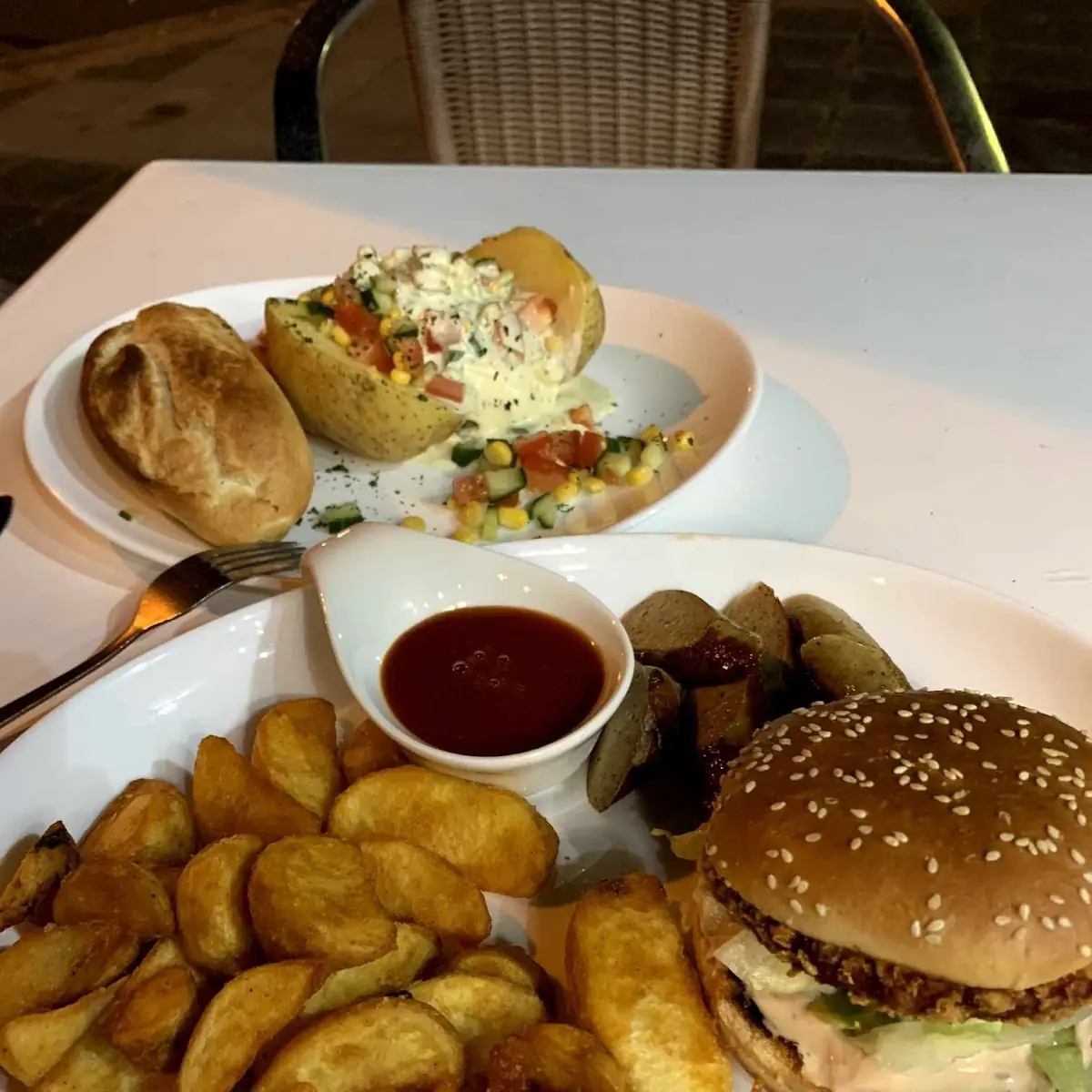 Hamburger Menü