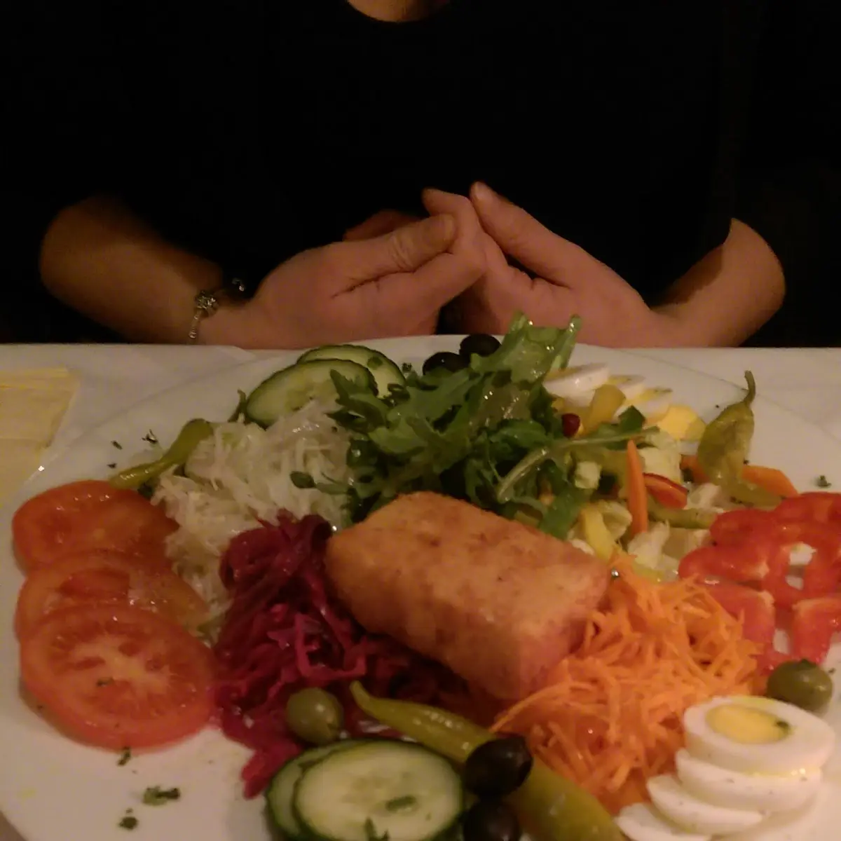 Salatteller, Steak-House-Stuhr