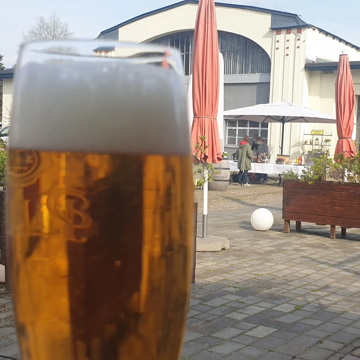 Bier, Straßenbahndepot Heiligensee