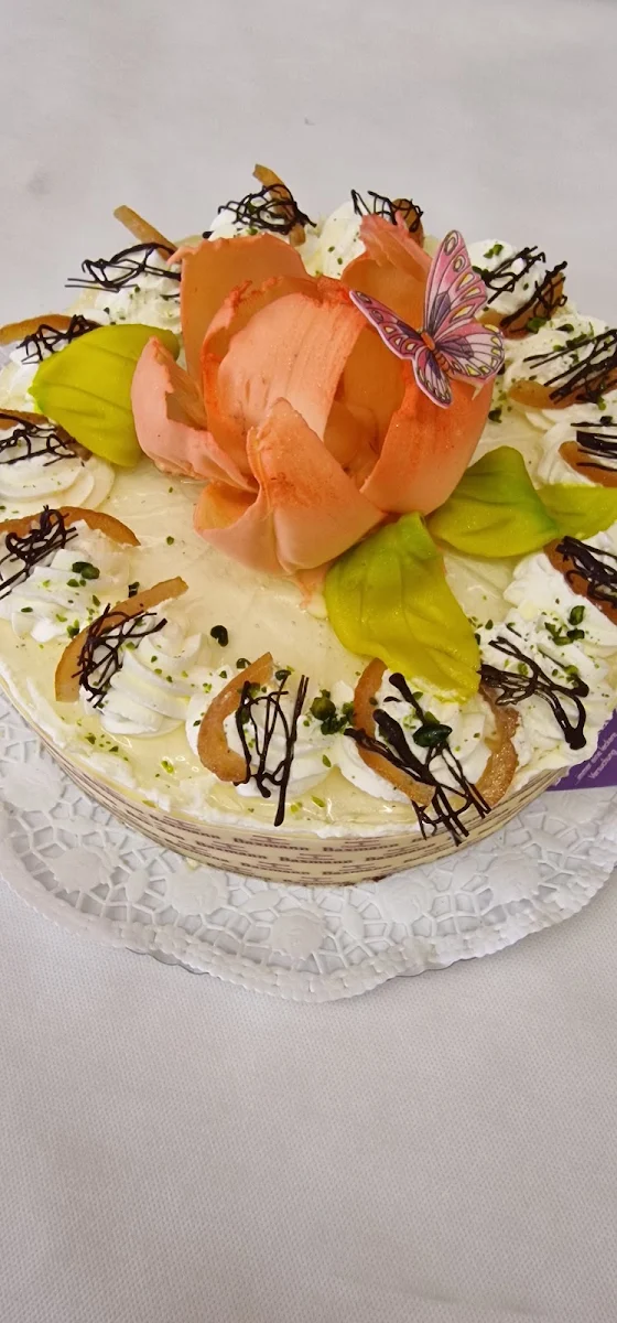 Limetten-baiser-torte