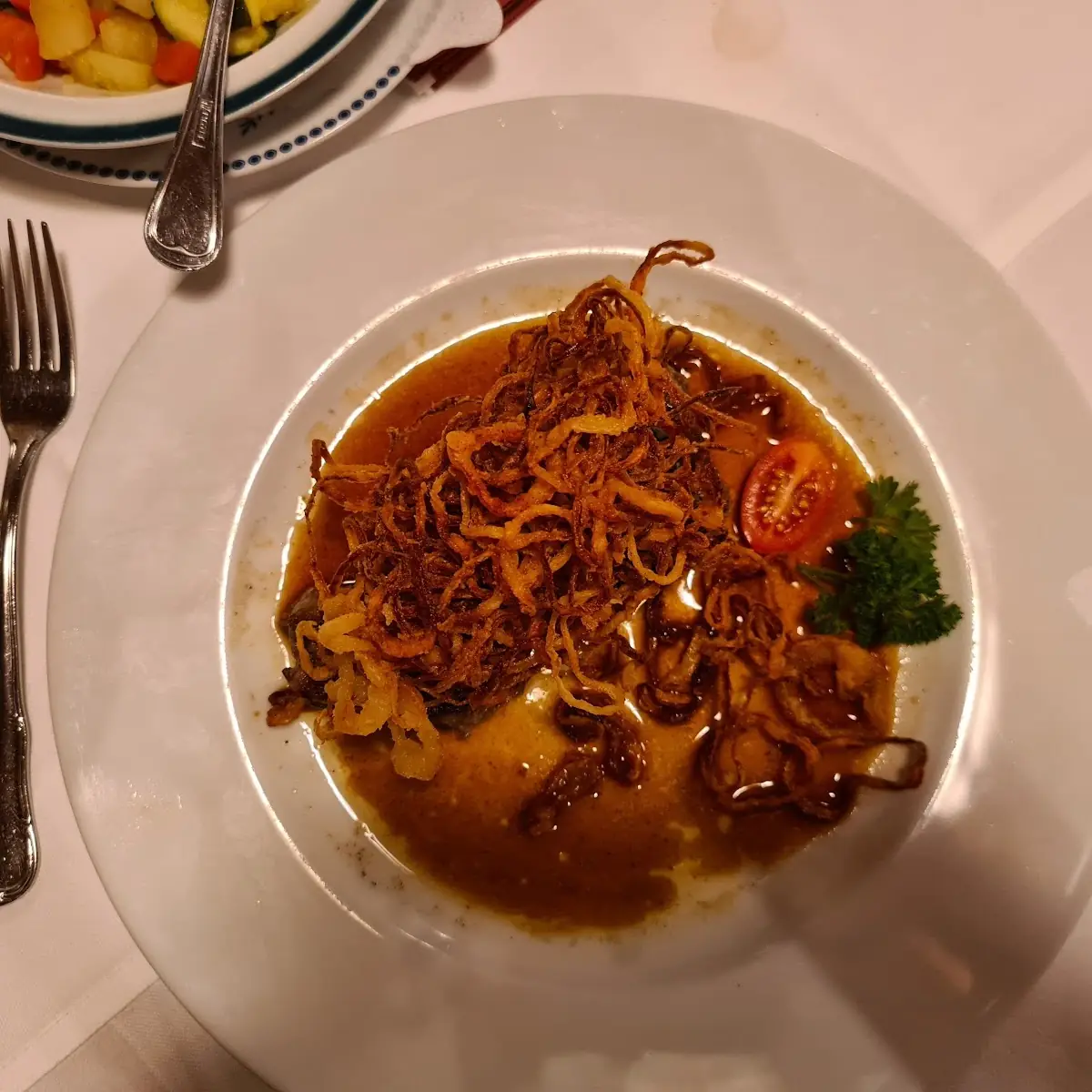 Jägerschnitzel, Gasthaus Staude Triberg