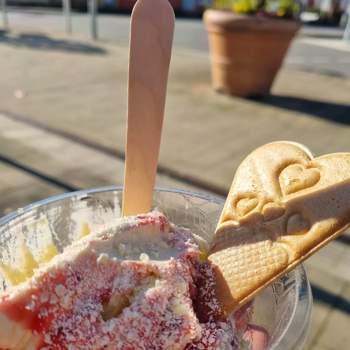 Spaghetti Eis