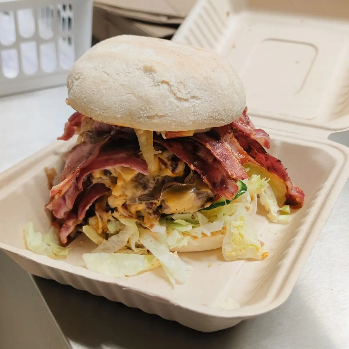 Knuspriger Bacon