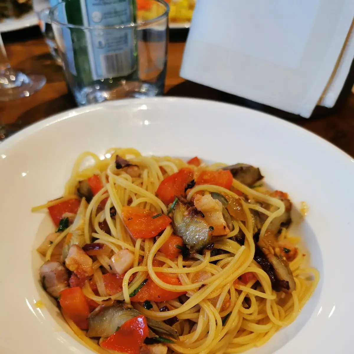 Spaghetti Mit Gemüse, Via Veneto Ristorante Pizzeria Inh. Via Veneto GmbH