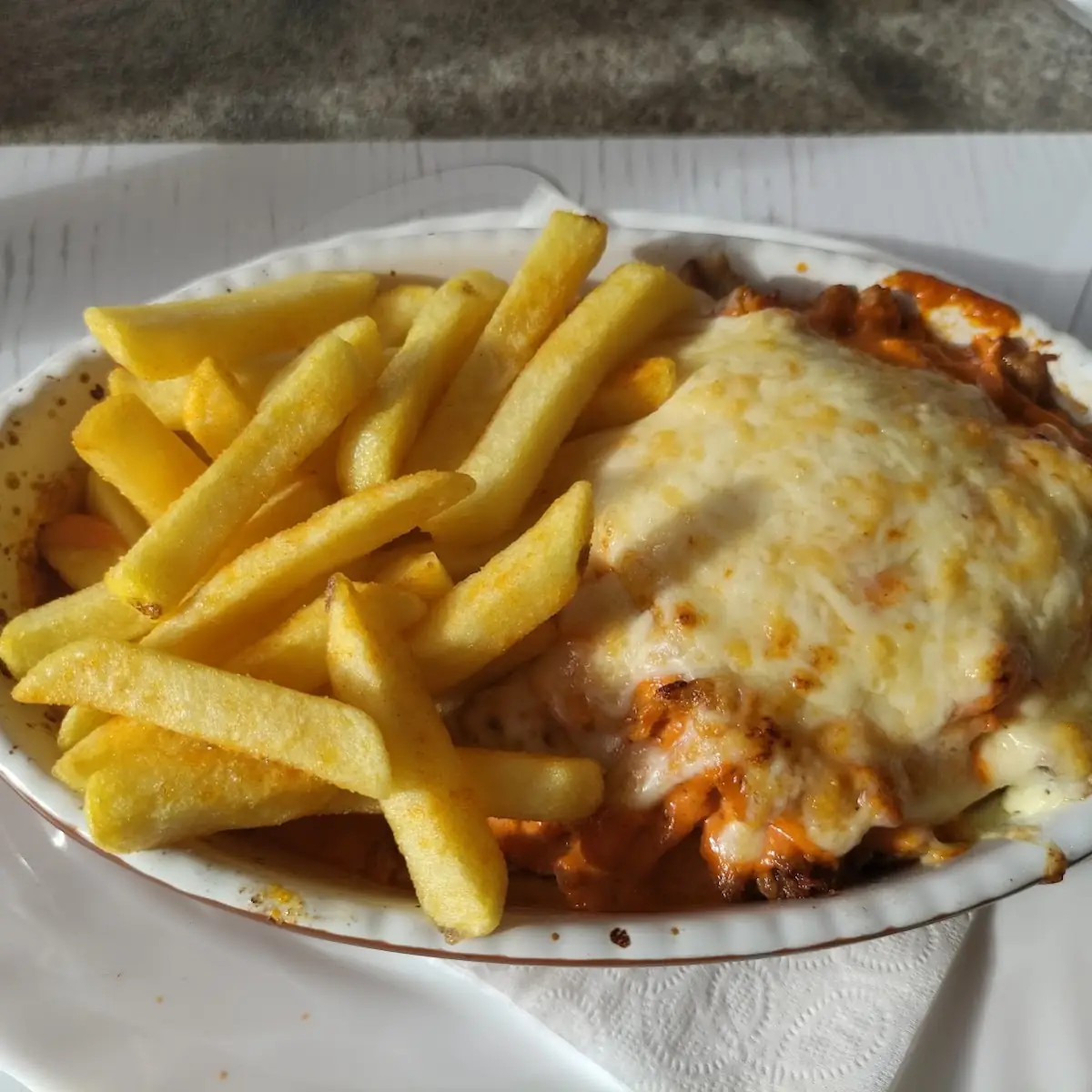 Putensteak Überbacken