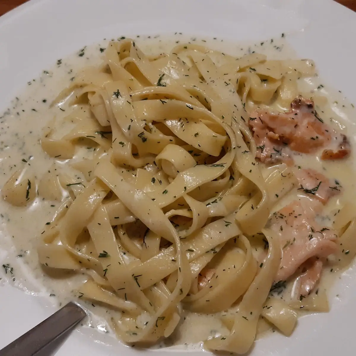 Tagliatelle Mit Lachs