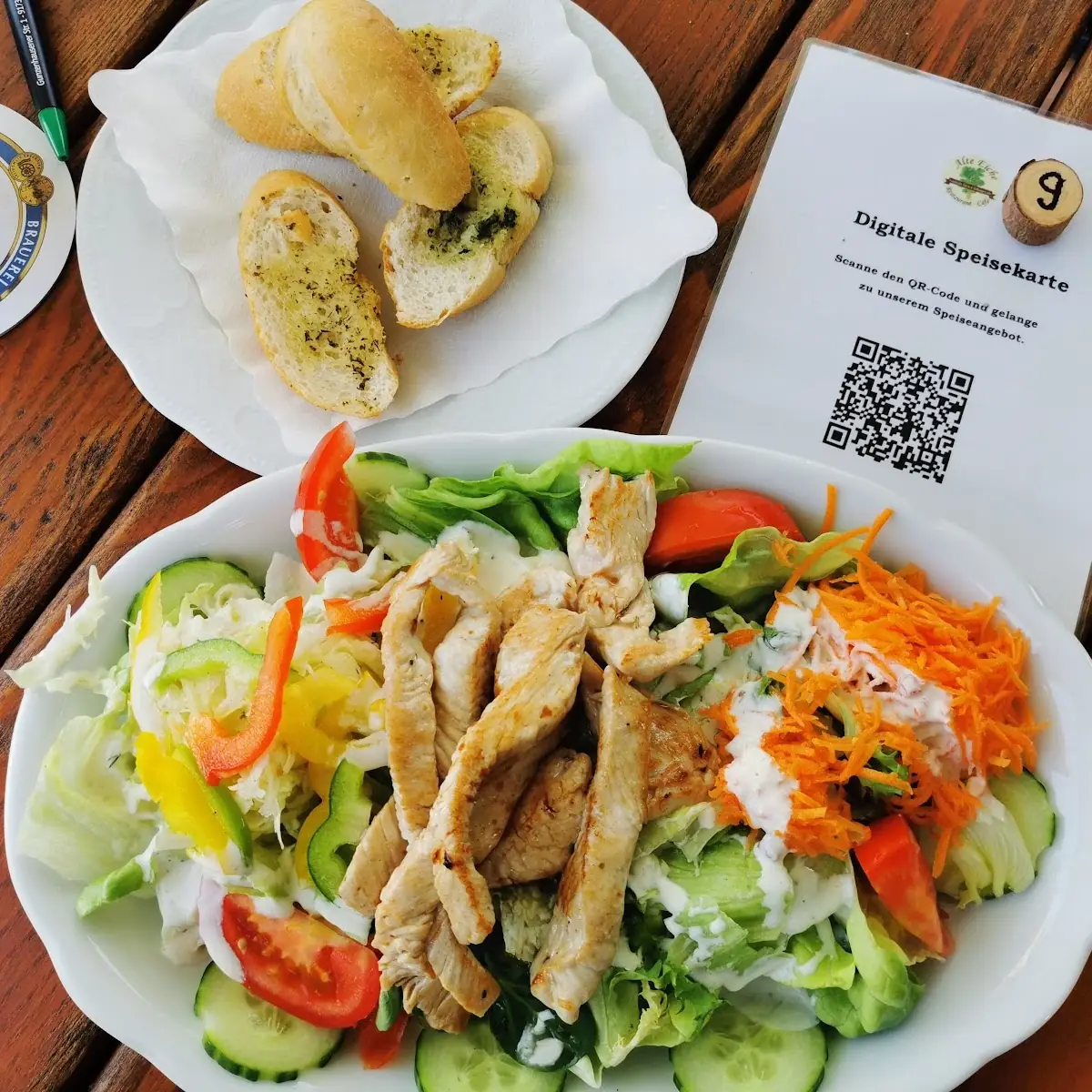 Salat Mit Puten