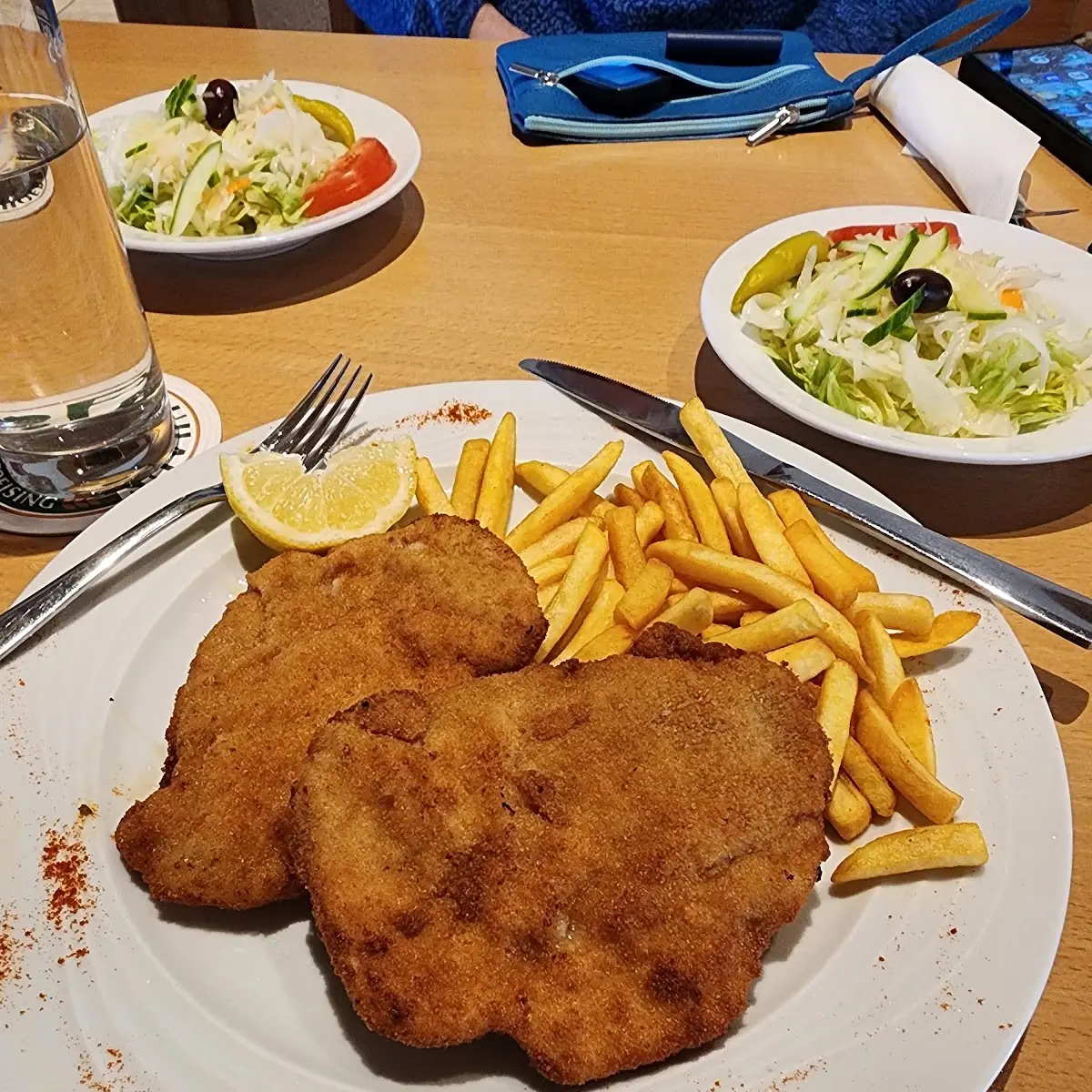 Schnitzel, Restaurant Schützenhaus Bechhofen