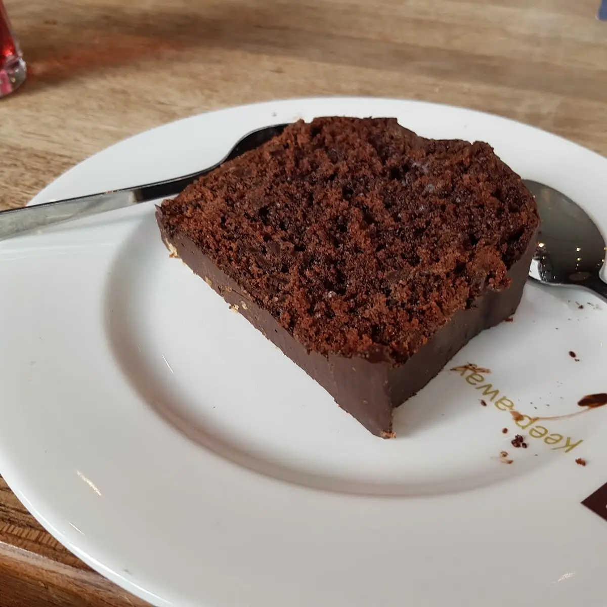 Brownie, Coffee Fellows - Kaffee, Bagels, Frühstück