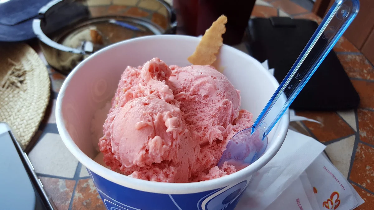 Erdbeer Eis