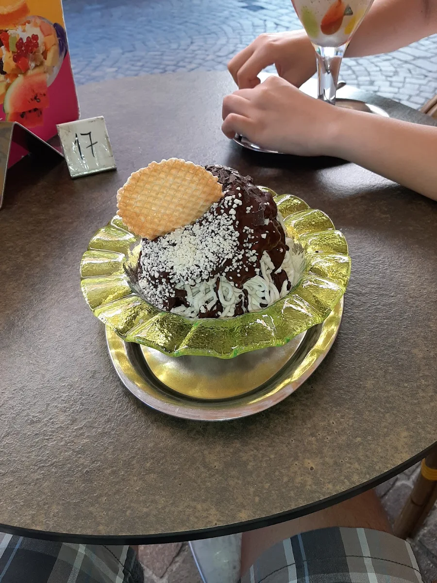 Spaghetti Eis Nutella