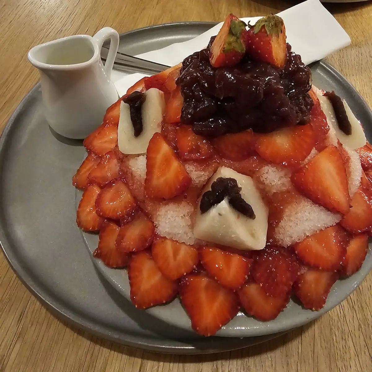 Bingsu Erdbeere