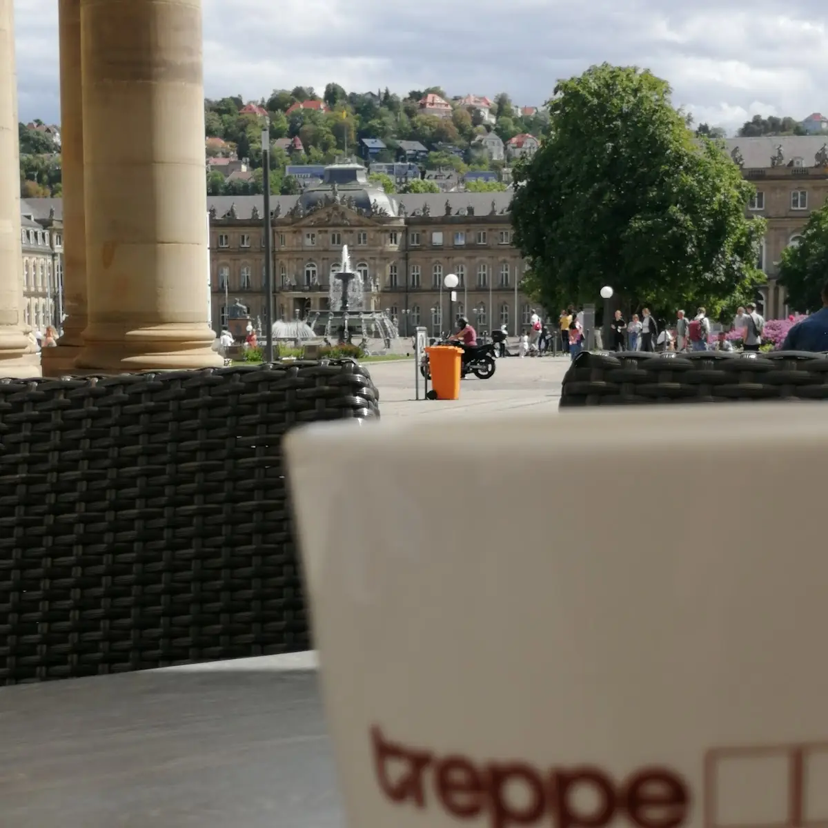 Kaffee, Cafe treppe