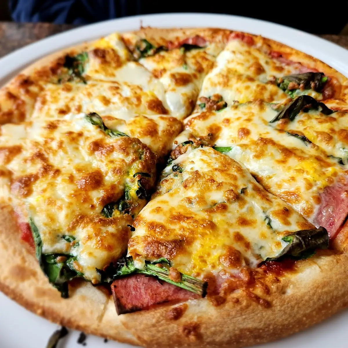 Pizza Spinat