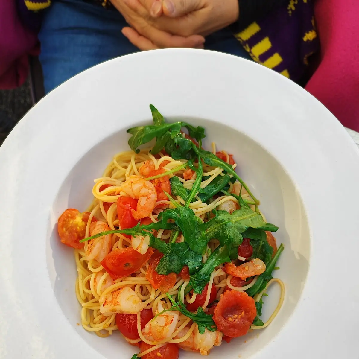 Spaghetti Mit Scampis