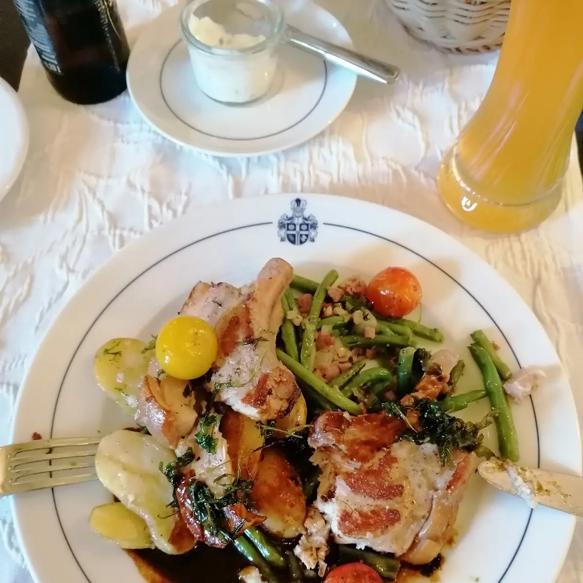 Kottlett Mit Gemüse