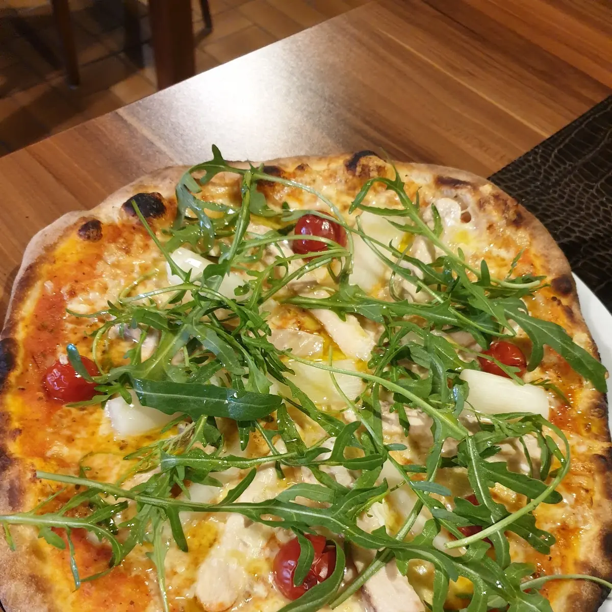Pizza Mit Spargel