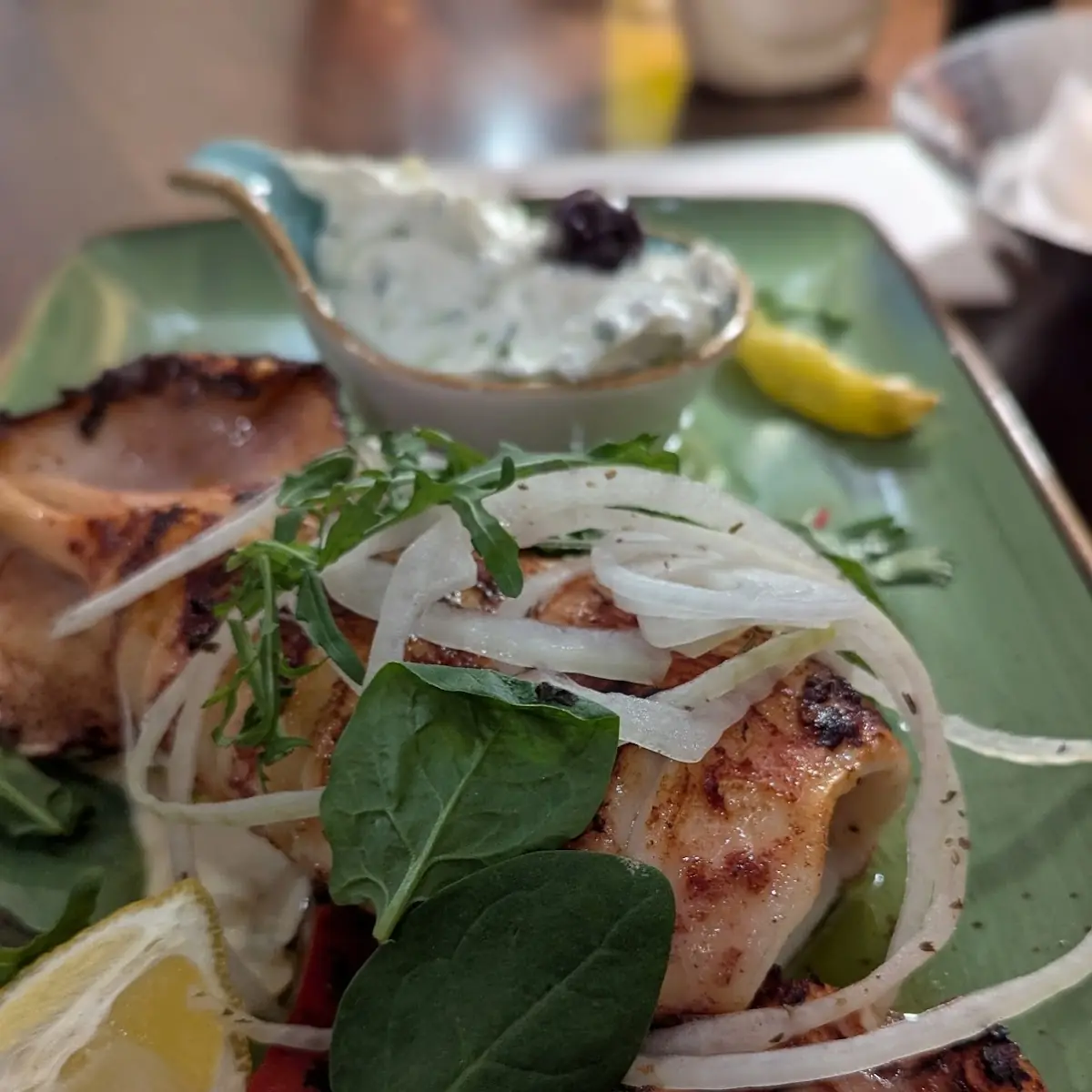 Calamari Gegrillt, Restaurant Akropolis