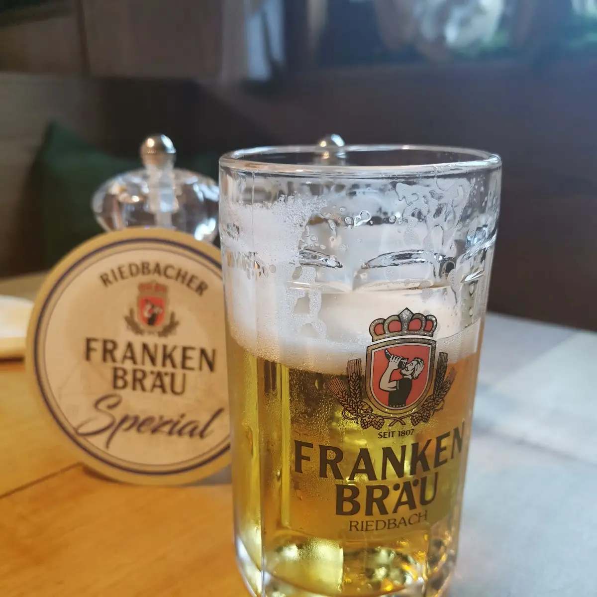 Helles Bier, Brauereigaststätte Riedbach