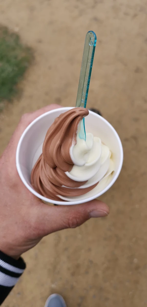 Schoko Vanille Softeis