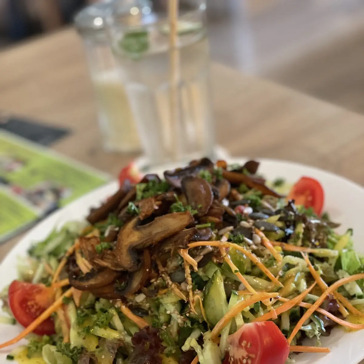 Salat Mit Tofu