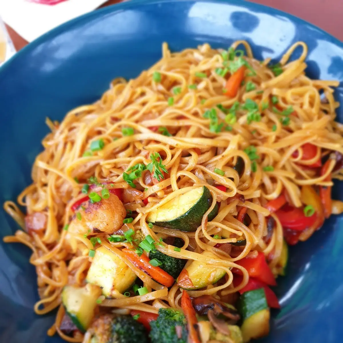 Wokgemüse Mit Nudeln