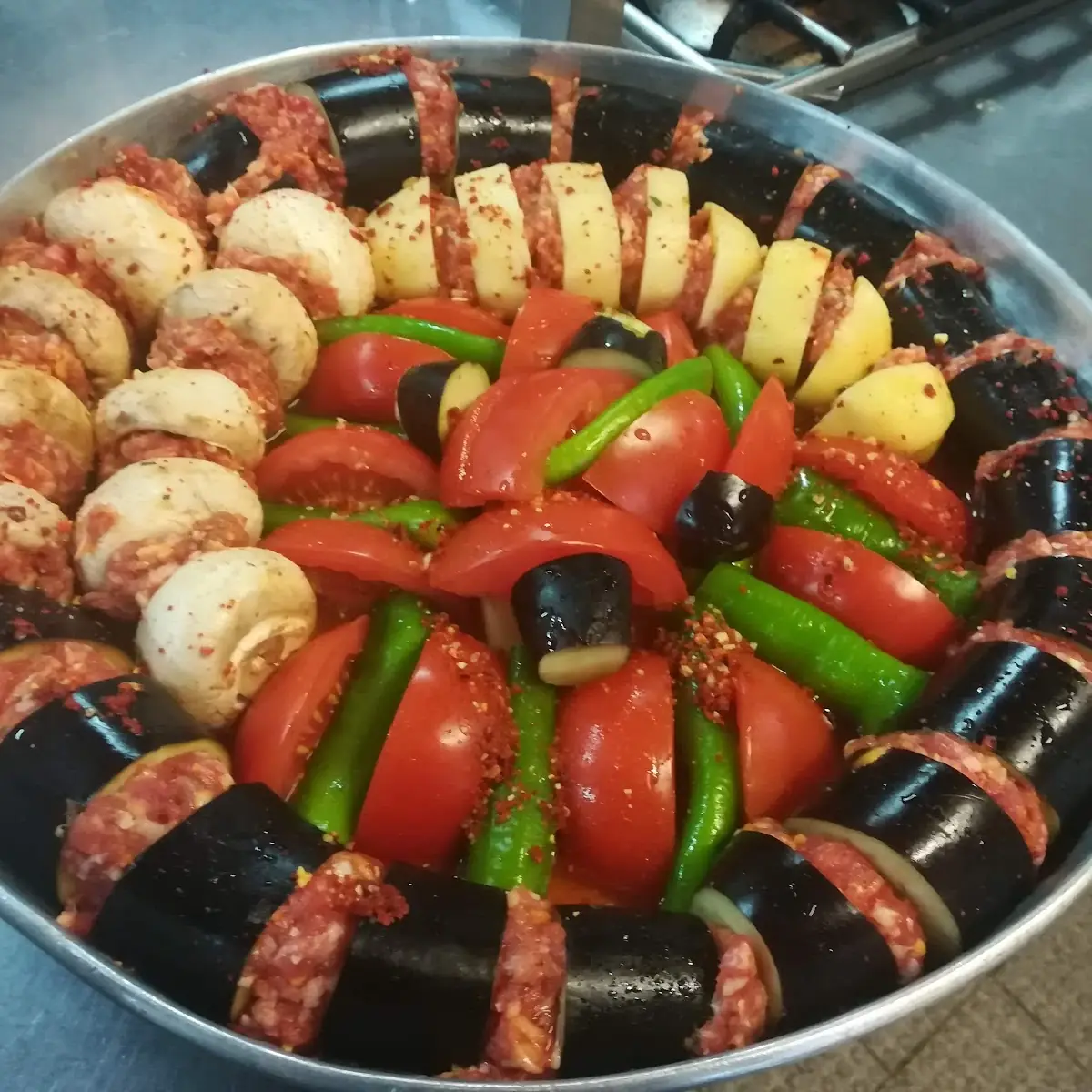 Firinda Patlican Kebap, Bodrum Grill
