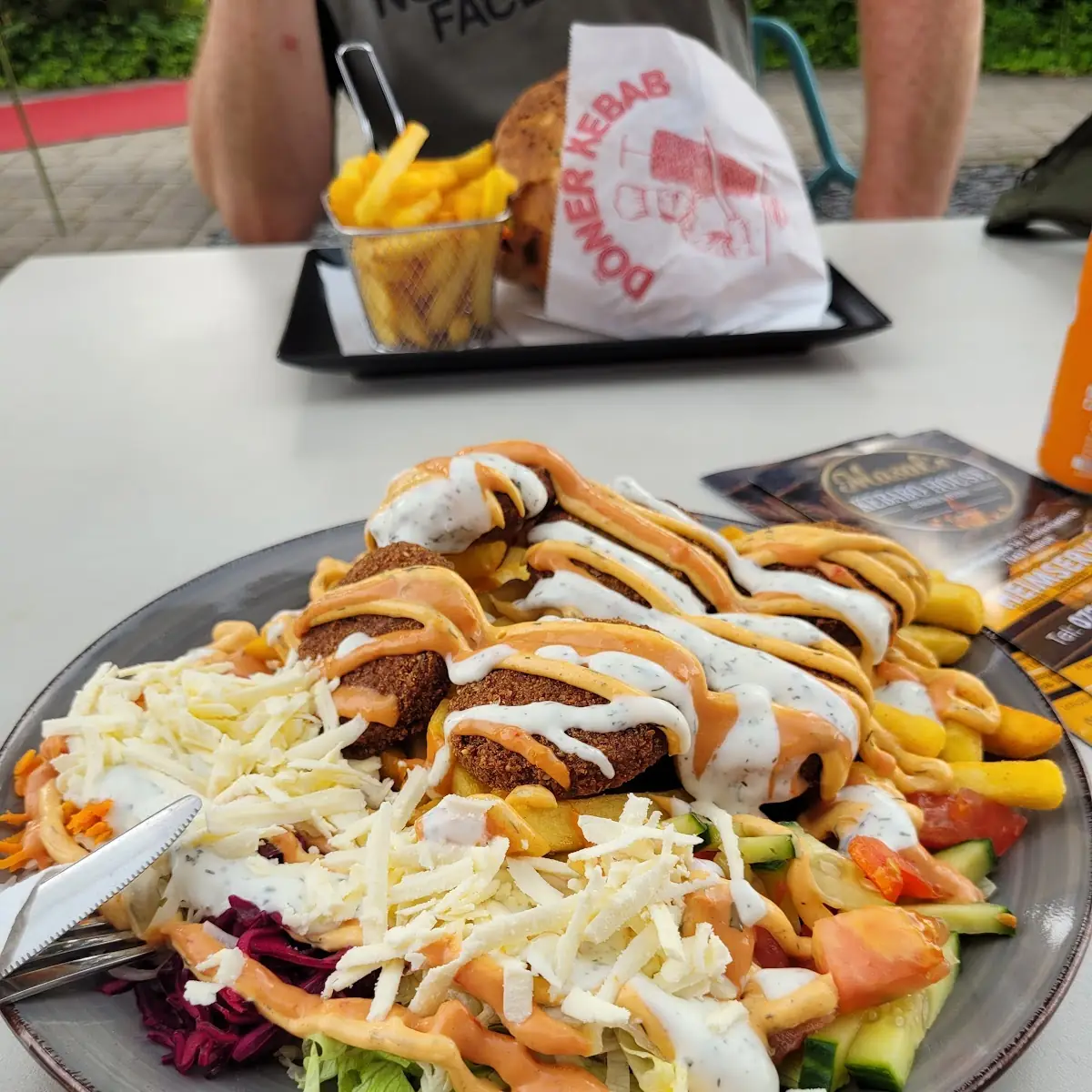 Falafel Teller, Masal's KEBABO HOUSE Rastatt