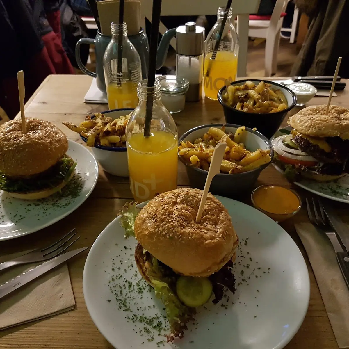 Cheeseburger Menü