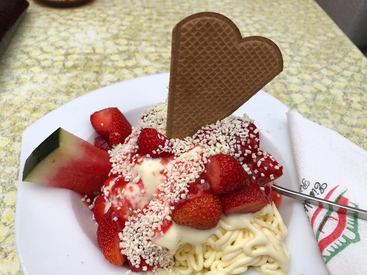 Spaghetti-eis