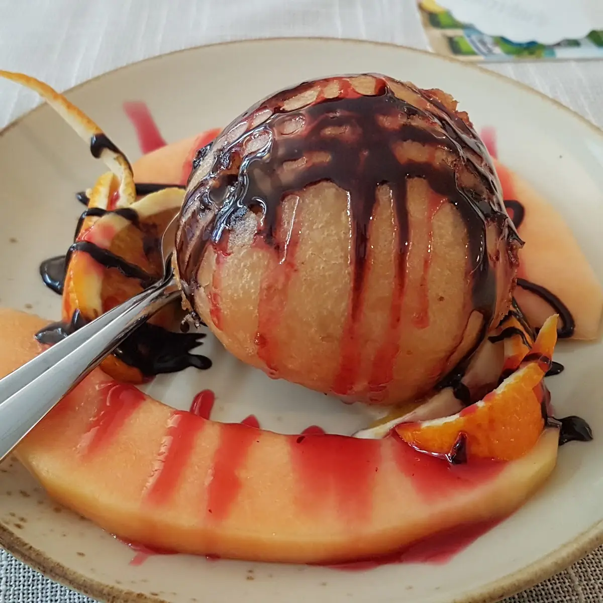 Gebackenes Eis