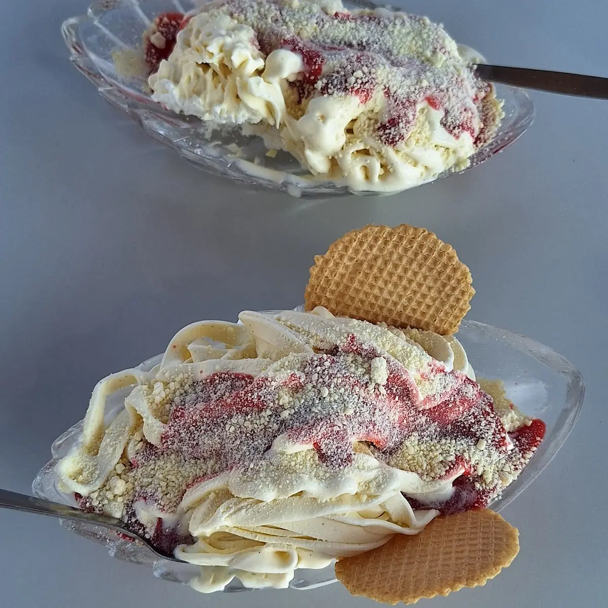 Spaghetti Eis