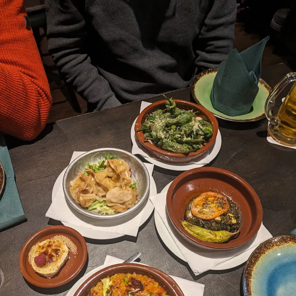 Verschieben Tapas