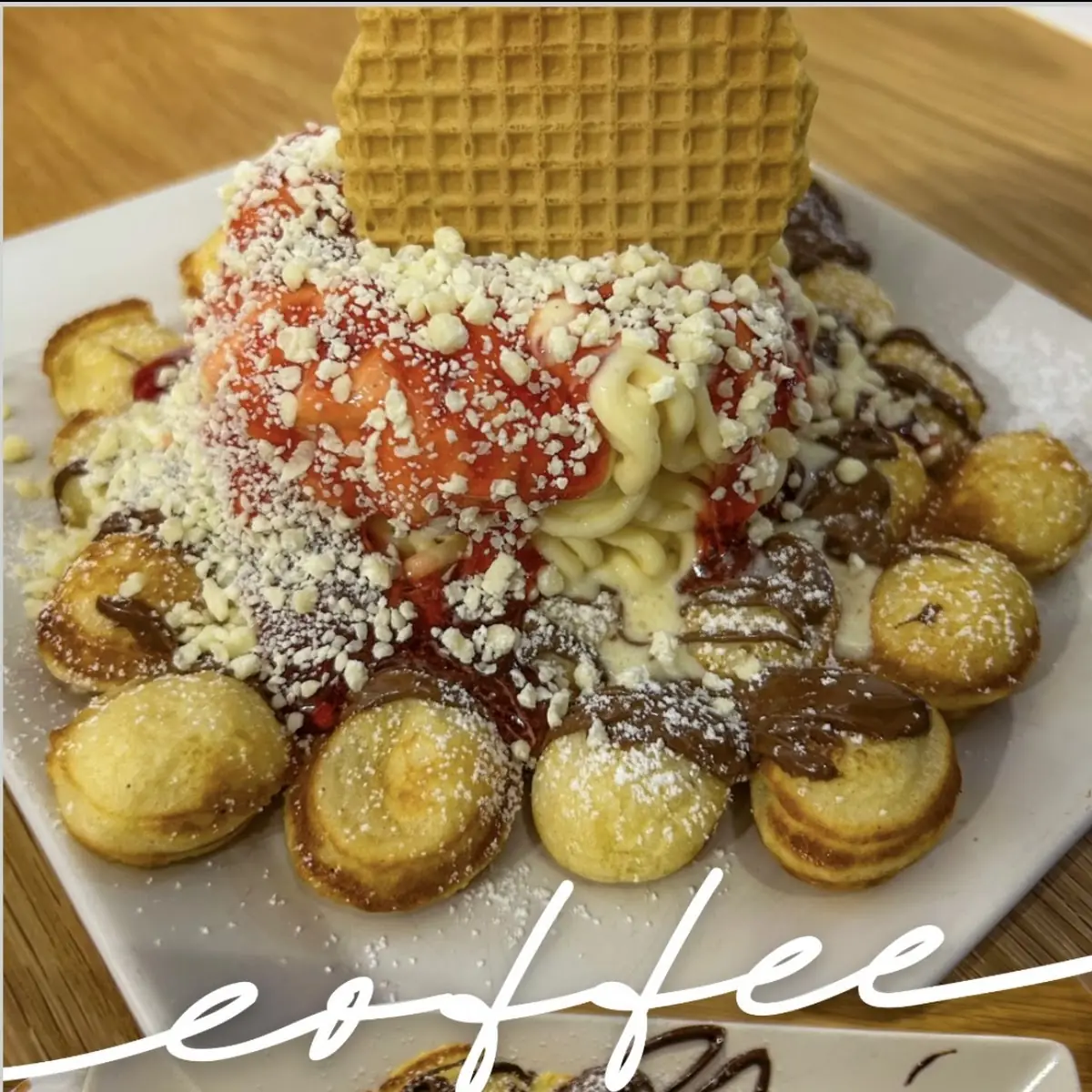 Bubblewaffle, Eiscafé La Vita