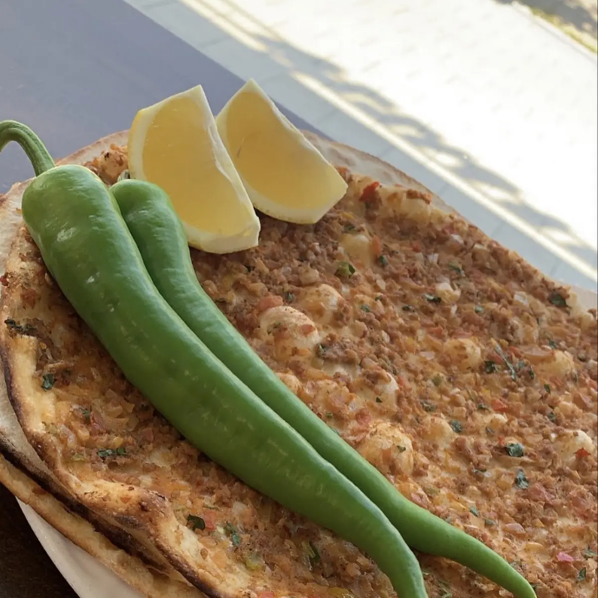 Hackfleisch Pide