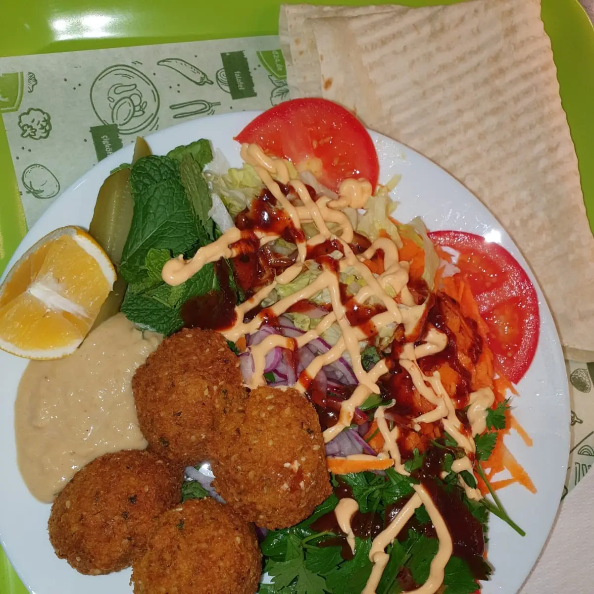 Falafel-teller