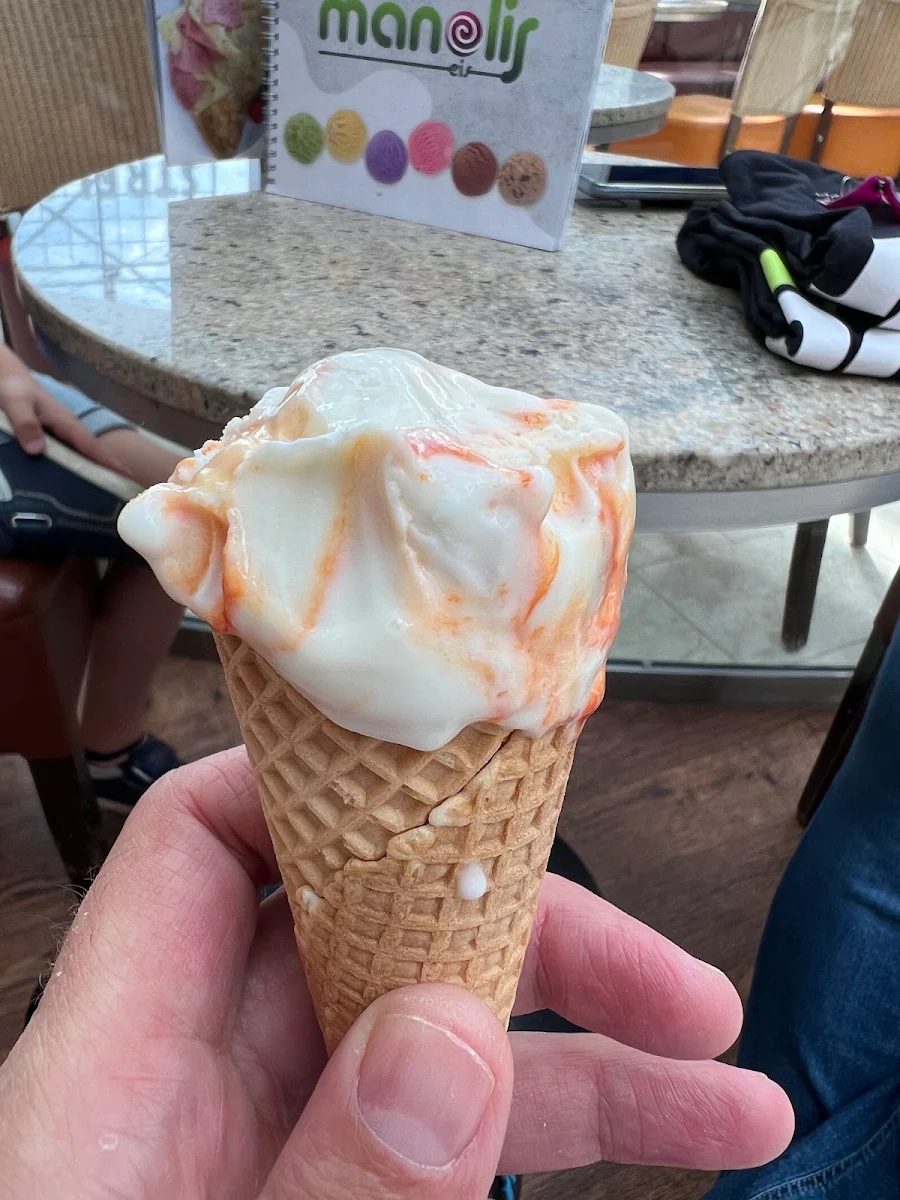 Sanddorn Eis