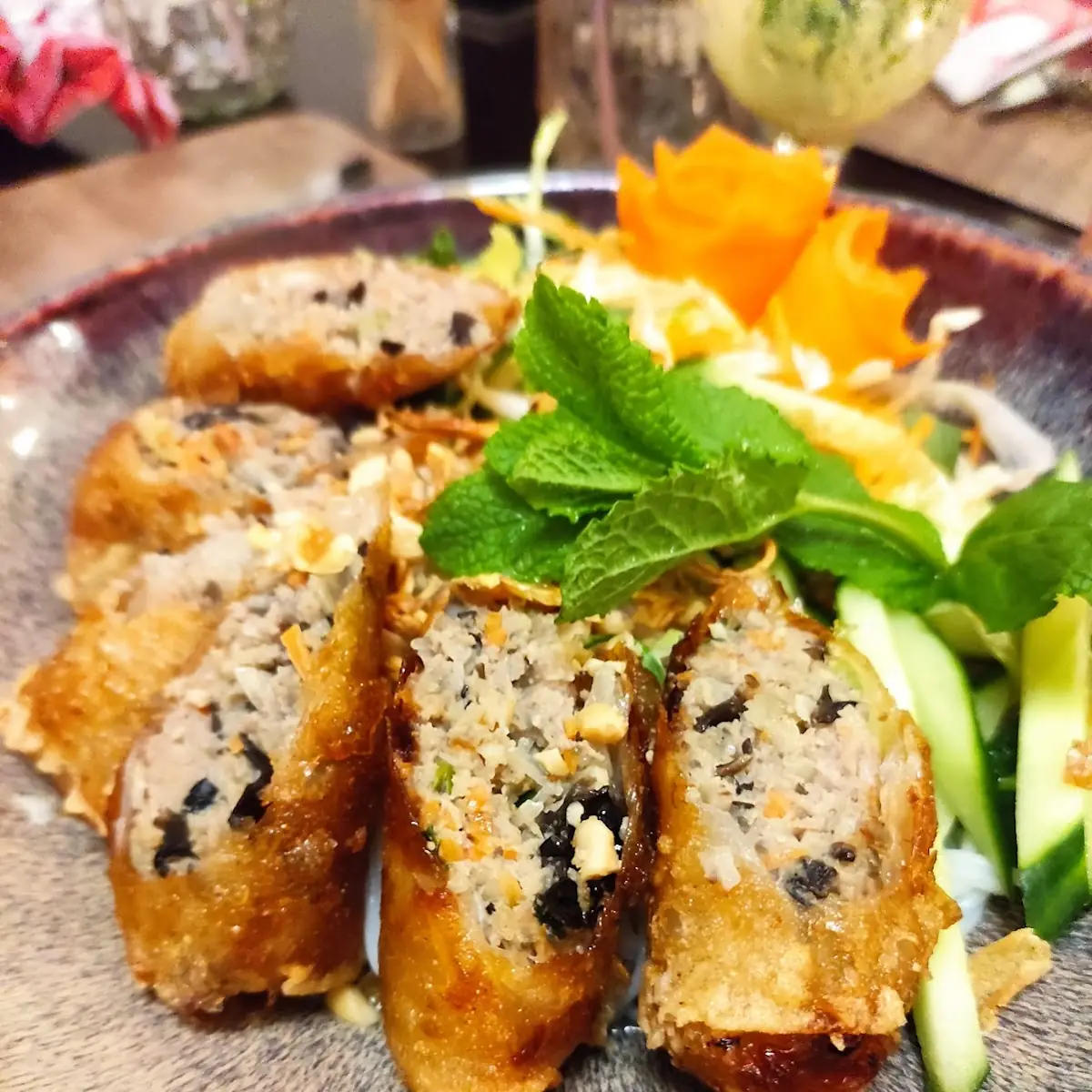 Frühlingsrollen Mit Hackfleisch