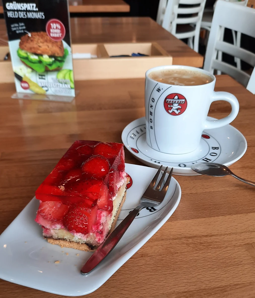 Erdbeerschnitte